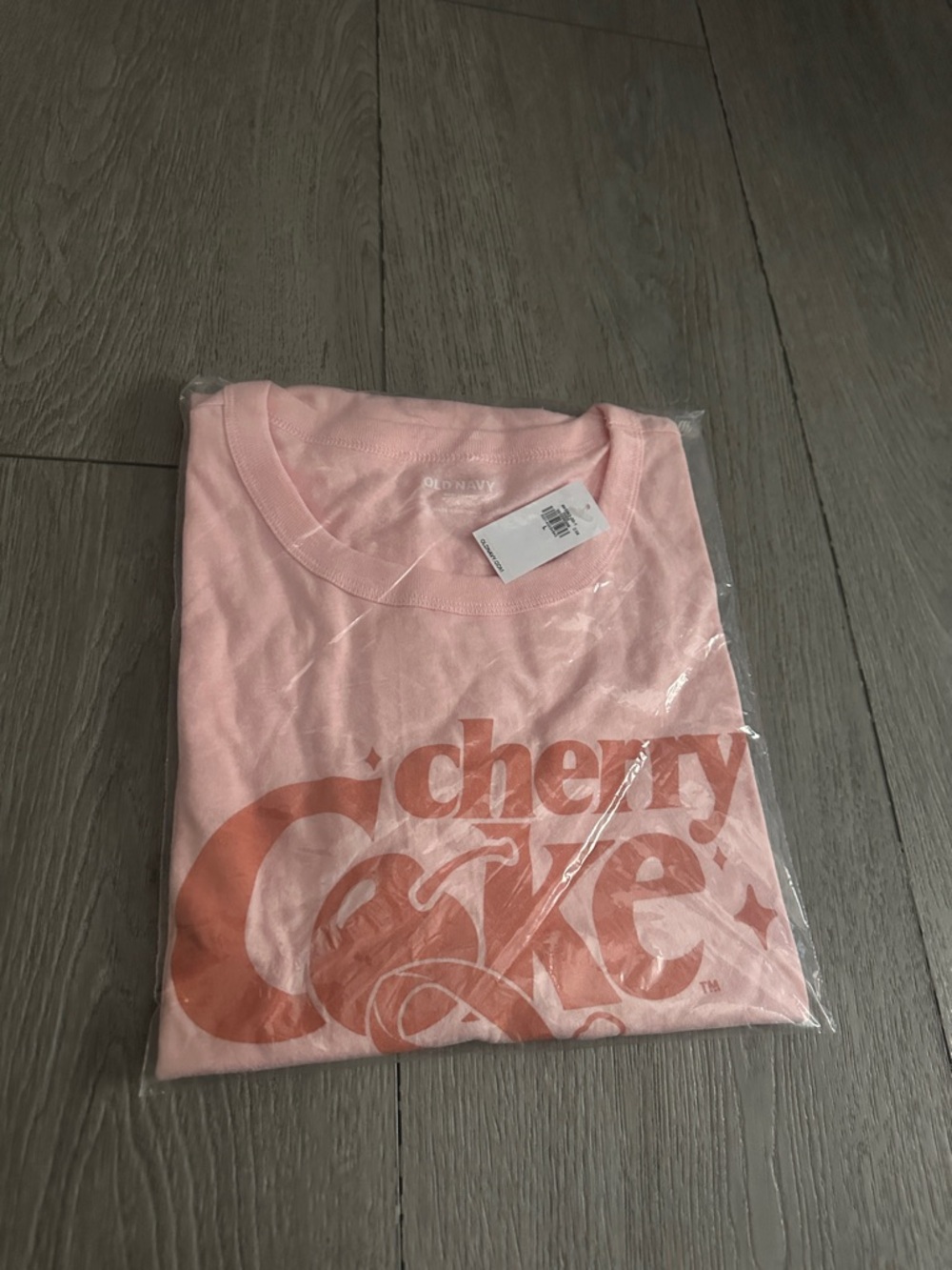 NWT Cherry Coke Pink Graphic T-Shirt size Large - Picture 4 of 6